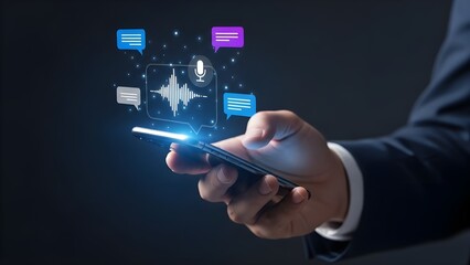 Smartphone with digital communication and social media interface