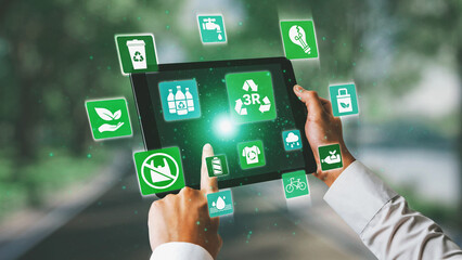 Reuse, reduce, and recycle form the 3R concept that supports sustainability. The 3R principle,...