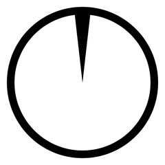 Architectural north arrow compass outline template, PNG