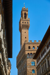 Arnolfo Tower, in the medieval Vecchio Palace, in Florence.