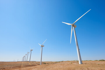 Windturbines for sustainable energy production