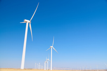 Windturbines for sustainable energy production