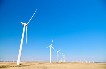 Windturbines for sustainable energy production