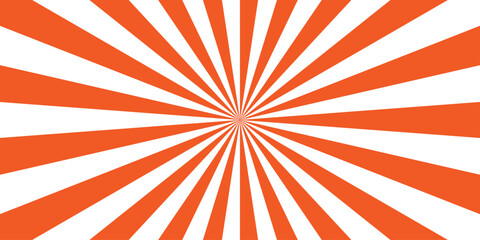 retro sunlight rays background layout. vintage sunrise sunbeam element spiral striped. Vector rays colorful radiating circus backdrop. Radial beam sunrise or sunset light retro design illustration. © coal digger