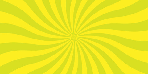 retro sunlight rays background layout. vintage sunrise sunbeam element spiral striped. Vector rays colorful radiating circus backdrop. Radial beam sunrise or sunset light retro design illustration. © coal digger