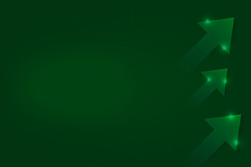 Dark Background with geometric arrows for business presentation