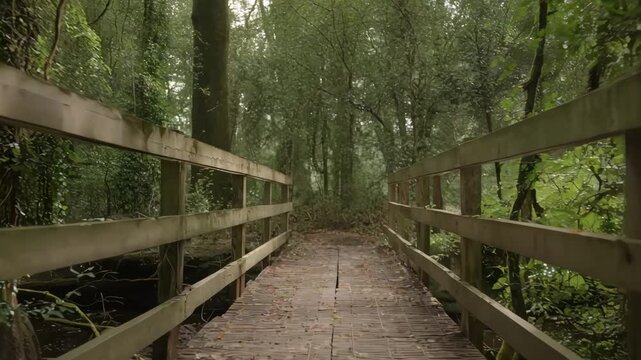 Medium shot of a digitally monitored wildlife passage featuring motionactivated cameras and smart sensors ensuring secure uninterrupted animal transit across landscapes