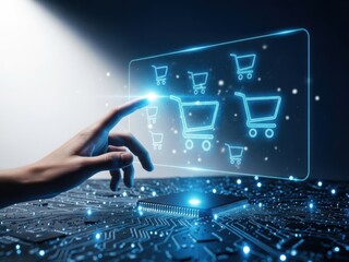 Interactive e-commerce interface