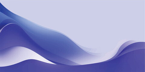 Abstract blue purple fluid background with smooth wave curves and glossy colors for modern design projects, website hero headers and professional graphic layouts