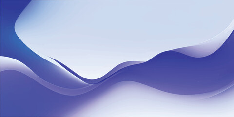 Modern abstract blue purple wave background with layered fluid lines for corporate web graphics, branding visuals, presentation slides and digital marketing use
