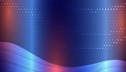 A vibrant abstract background with flowing waves, dotted patterns, and a blue-purple-pink gradient, evoking digital motion, data streams, and modern futuristic design.