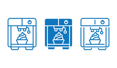 coffee maker machine icon.coffee shop, sugar and caffeine coffee shop, sugar and vector illustration.