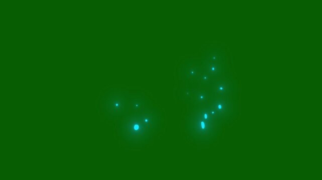 Hand Drawn Electric Cartoon FX, Green Screen Thunderbolt Animation, Blue Lightning Strike with Flash Explosion, Alpha Channel, 4K Comic Style VFX Energy Overlay Pack