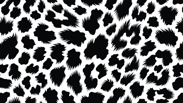 Captivating african animal print pattern, a dynamic and wild leopard fur skin design, presenting an abstract texture inspired by the untamed beauty of africa's wildlife