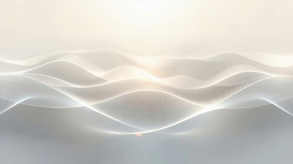 Abstract blue background design featuring soft wavy lines and a gradient flow texture with light vector curves for a modern business wallpaper backdrop