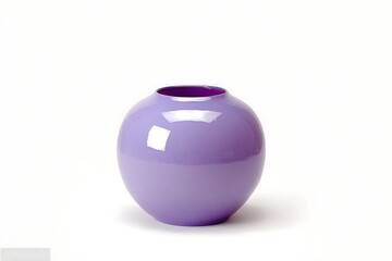 A decorative blue glass vase stands alongside a round sphere and egg shaped ball for a colorful Christmas holiday celebration