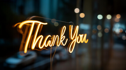 Thank you text display visualization appreciation message presentation gratitude recognition symbol thankful note representation acknowledgment expression display