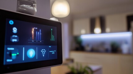 screen of a home device generative ai