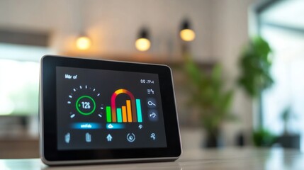 screen of a home device generative ai