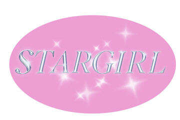 Pink Stargirl Badge