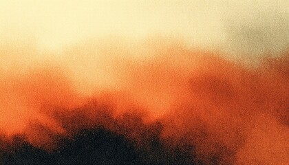 Abstract warm gradient with fine particulate texture, perfect for backgrounds, overlays, or conceptual visual representation of energy and transformation
