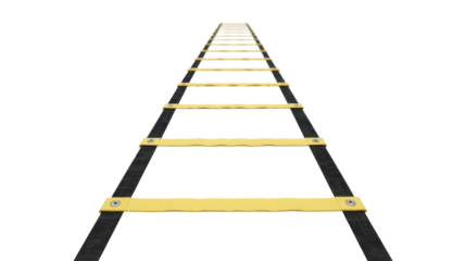 Agility ladder on