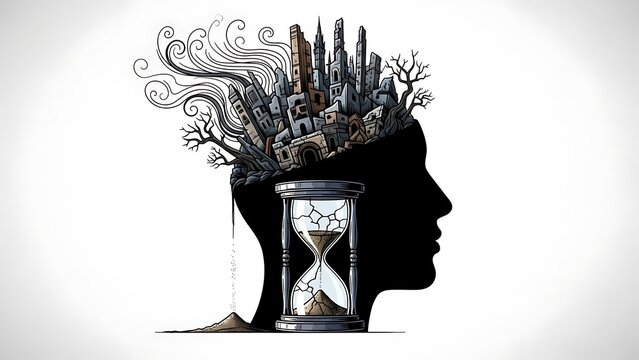 Mindscape of Time and Urban Decay - Powered by Adobe