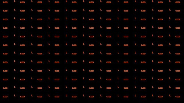 Moving Plus and Minus Signs Digital Data Background