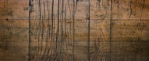 Dark wood background, old black wood texture for background