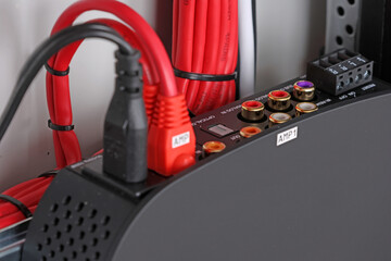 High-quality audio streaming amplifier for organizing a multi-room system. 