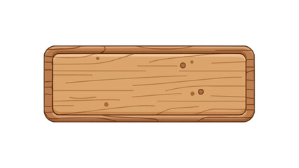 Wooden signboard on black background for announcements