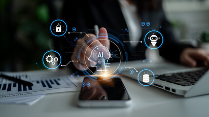 AI security and data ecosystem integrate ai, data, and security into one connected system for automation, protection, and efficient digital processes Latch