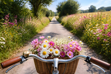 bicycle in the garden