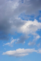 blue sky with clouds