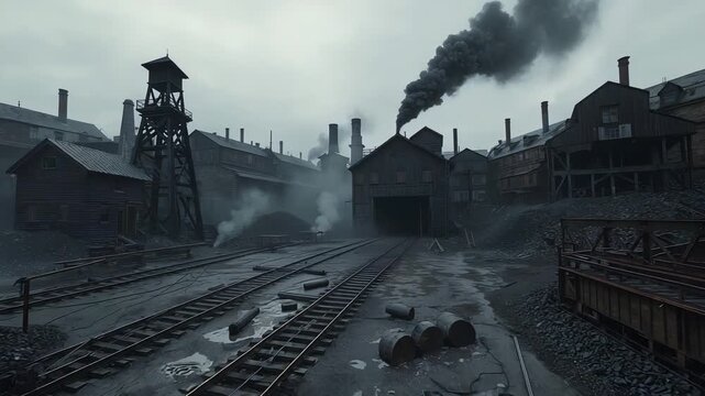 Forgotten Rail Yard Echoes Industrial Nostalgia And Decay Patterns