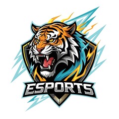 Obraz premium tiger head vector