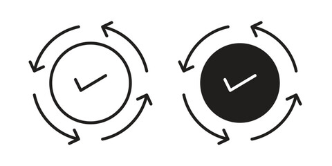 Consistency icons for Graphic Design Projects and web designs