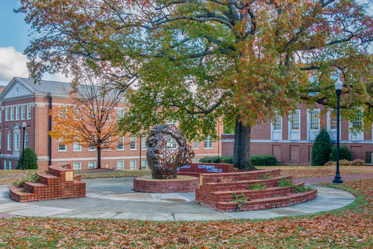 Astera Sculpture on the Campus of the University of North Carolina at Greensboro