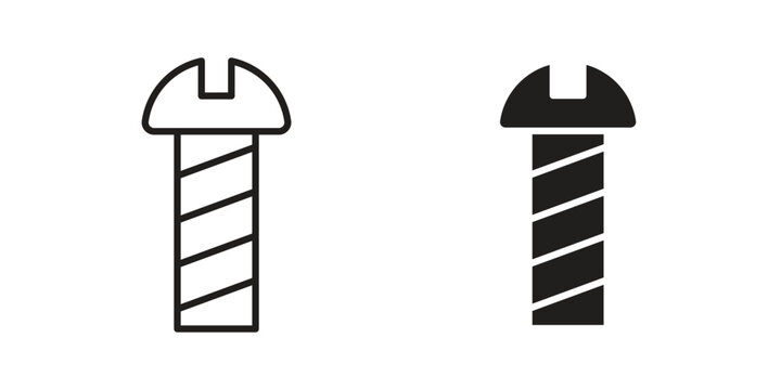 Screws icons for Graphic Design Projects and web designs