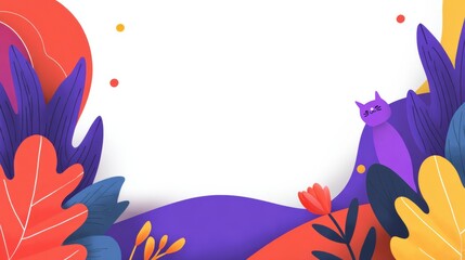 Playful Banner With Colorful Hero Pet Accessories in Modern Design for an Engaging Online Shopping Experience