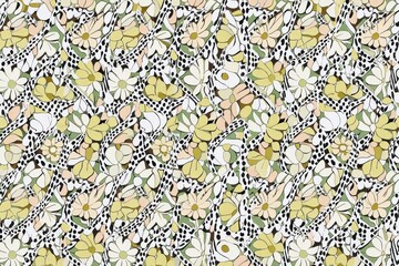 Floral Butterfly Pattern