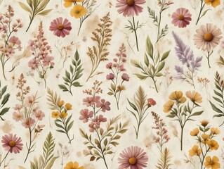 Watercolor Floral Pattern