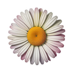 Stunning close-up of a daisy flower with delicate petals, vibrant colors, and natural beauty.