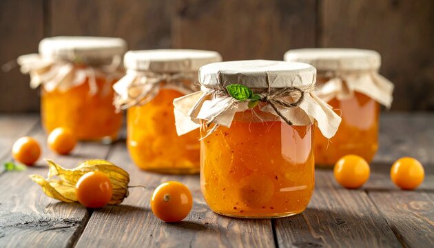 Marmelade aus Kapstachelbeeren