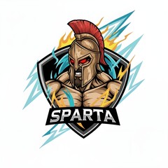 knight with sword, Sparta Logo For Pubg, 