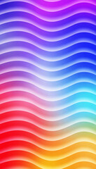 colorful wavy lines gradient background pattern