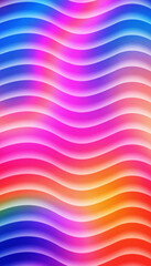 colorful wavy lines pattern gradient background