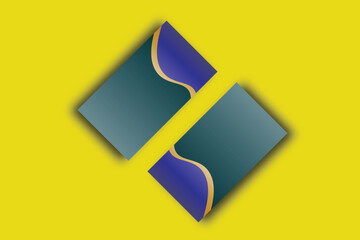 business card template