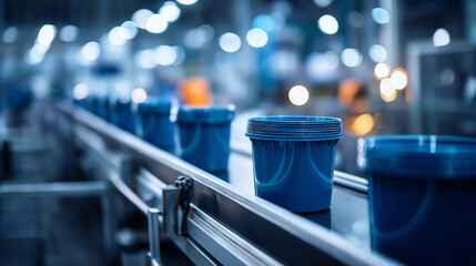 Waste recycling factory visualization display processing facility operation environmental infrastructure representation sustainability plant scene material recovery activity