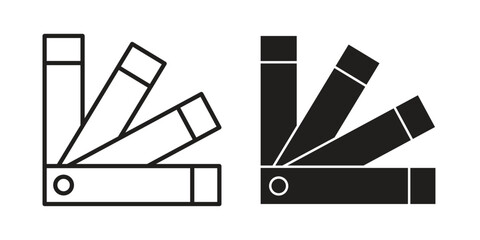 Swatch icons or logo isolated sign symbol vector illustration - high quality black style vector icons